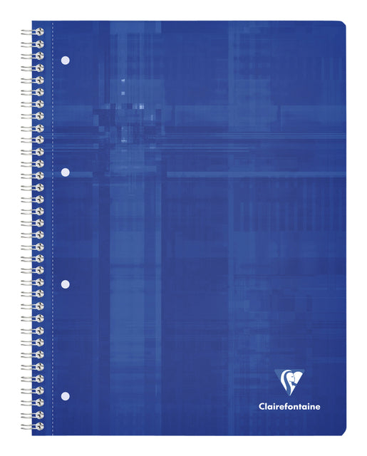 Clairefontaine - Collegeblk cf studium a4+ rt 5mm 4g 80pag ass