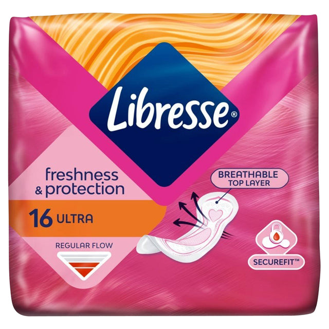 LIBRESSE - Maandverband libresse utra normaal 16st | 16 stuks