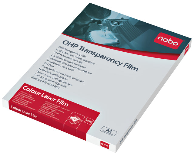 Nobo - Transparant nobo voor kleurenlaserprinter a4