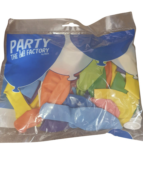 Haza - Ballonnen uni ass. 50 st. 30cm | 5 stuks