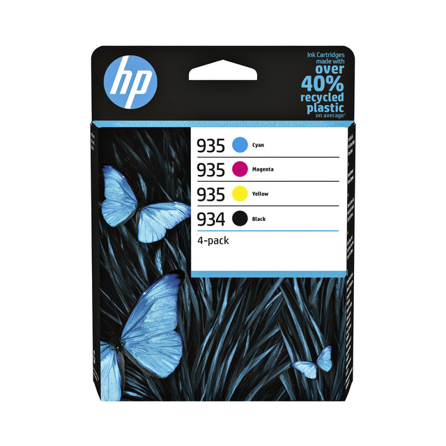 HP - Inktcartridge hp 6zc72ae 934/935 zwart + 3 kleuren