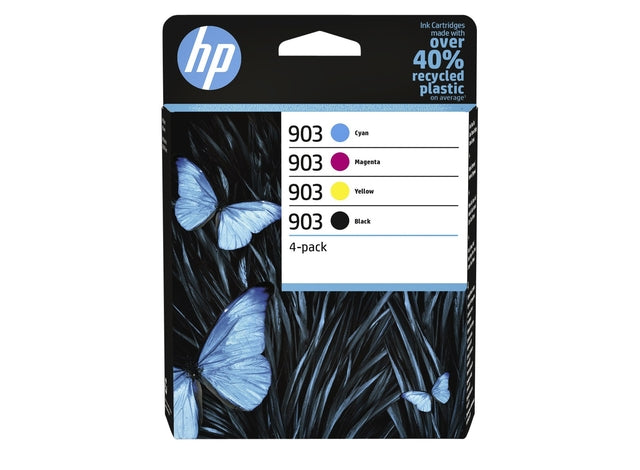 HP - Inktcartridge hp 6zc73ae 903 zwart + 3 kleuren