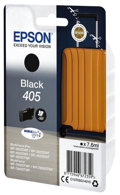 Cartouche d'encre Epson 405 noire