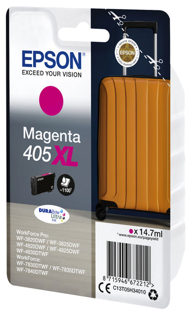 Cartouche d'encre Epson 405XL rouge