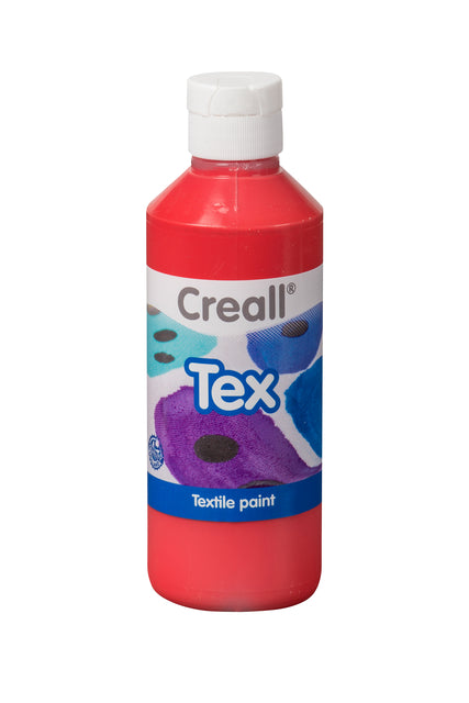 Creall - Textielverf creall tex rood 250ml | 6 stuks
