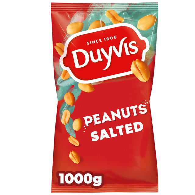 Cacahuète Duyvis salée 1000gr | 12 pièces