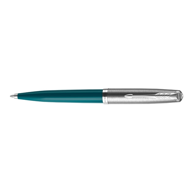 Stylo bille Parker 51 bleu sarcelle CT medium