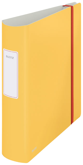 Classeur à anneaux Leitz 180° Active Cosy A4 75mm jaune | 6 morceaux