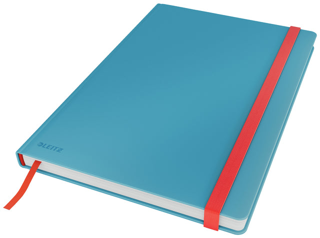 Leitz - Notitieboek leitz cosy b5 160blz 100gr lijn blauw | 15 stuks