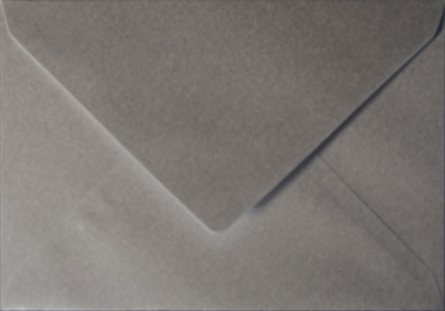 Enveloppe Papicolor EA5 156x220mm métallique perlé-platine | 75 pièces