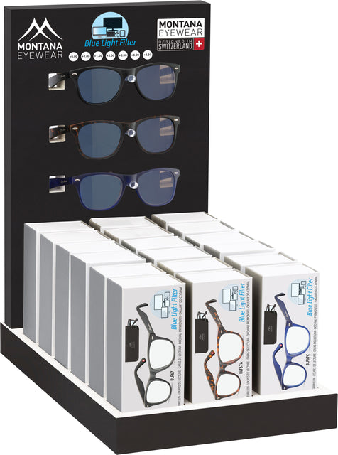 Montana - Leesbril montana blue light filter assorti | 18 stuks