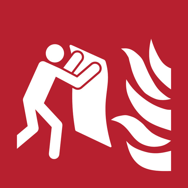 Djois - Pictogram djois brandblusdeken 200x200mm rd