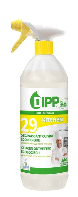 DIPP - Keukenontvetter dipp ecologisch 1l | 4 stuks