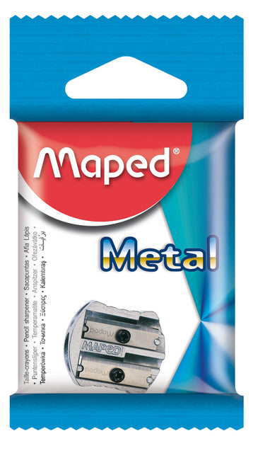 Maped - Puntenslijper maped metaal 2-gaats