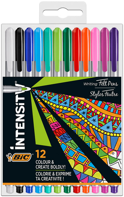 Bic - Fineliner bic intensity m assorti | 1520 stuks