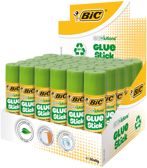 Bic - Lijmstift bic ecolutions 8gr | 448 stuks