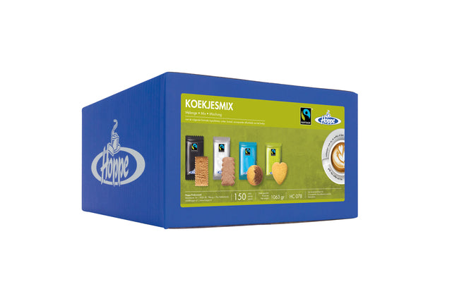Hoppe - Koekjes hoppe fairtrade mix 150 stuks