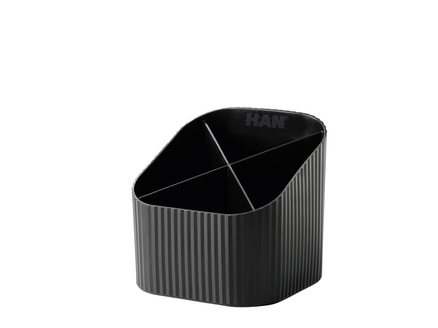 Han - Pennenkoker han re-loop 4 vaks zwart