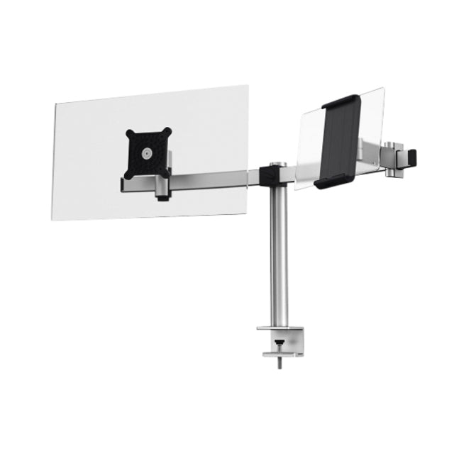 Durable - Monitorarm durable met klem voor 1 scherm 1 tablet