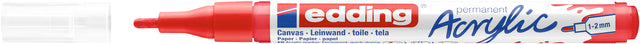 Marqueur acrylique edding e-5300 fin rouge signalisation | 10 morceaux