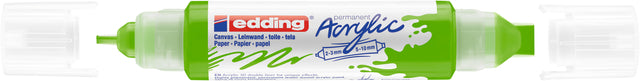 Edding - Acrylmarker edding e-5400 3d double liner geelgr | 5 stuks