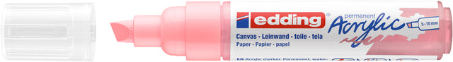 Edding - Acrylmarker edding e-5000 breed stijlvol mauve