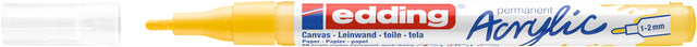 Marqueur acrylique edding e-5300 fin jaune trafic