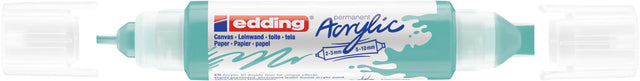 Marqueur acrylique edding e-5400 3d double liner opu turq | 5 pièces