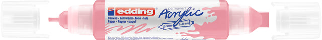 Marqueur acrylique edding e-5400 3D double liner élégant mauve