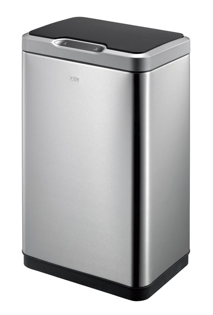 Poubelle EKO Mirage avec capteur 30 litres en acier inoxydable mat