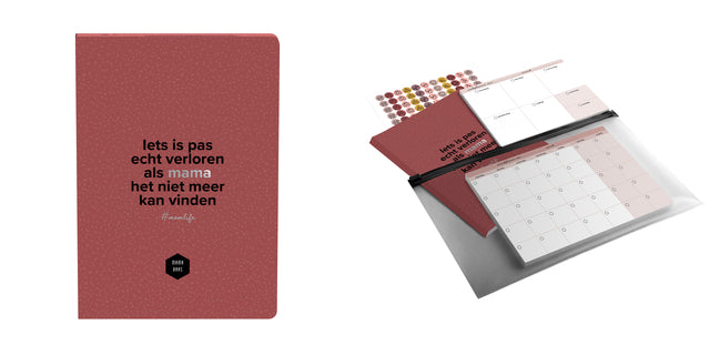 Lannoo - Planner en notebook mama baas