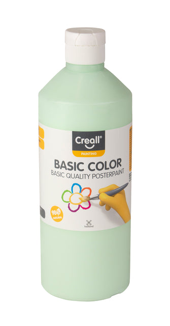 Creall - Plakkaatverf creall basic pastel groen 500ml | 6 stuks