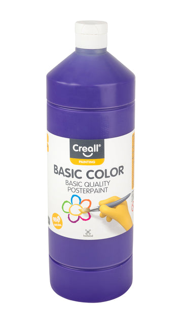 Creall - Plakkaatverf creall basic paars 1000ml | 6 stuks