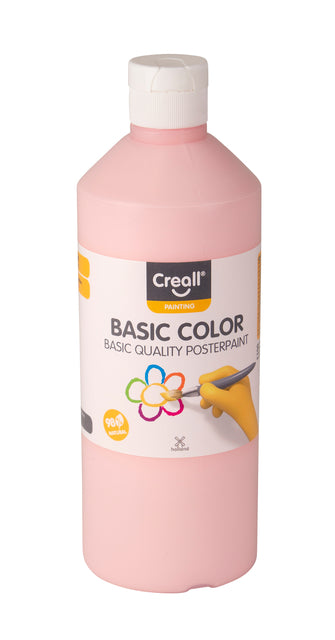 Creall - Plakkaatverf creall basic pastel rood 500ml