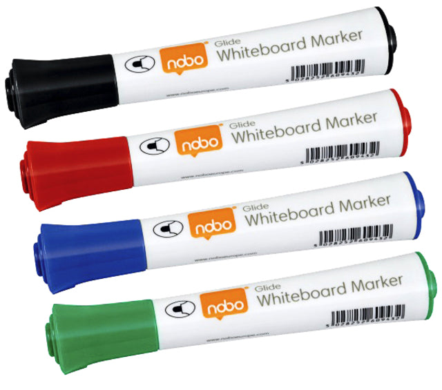 Nobo - Whiteboardmarker nobo glide rond ass 2mm | 10 stuks
