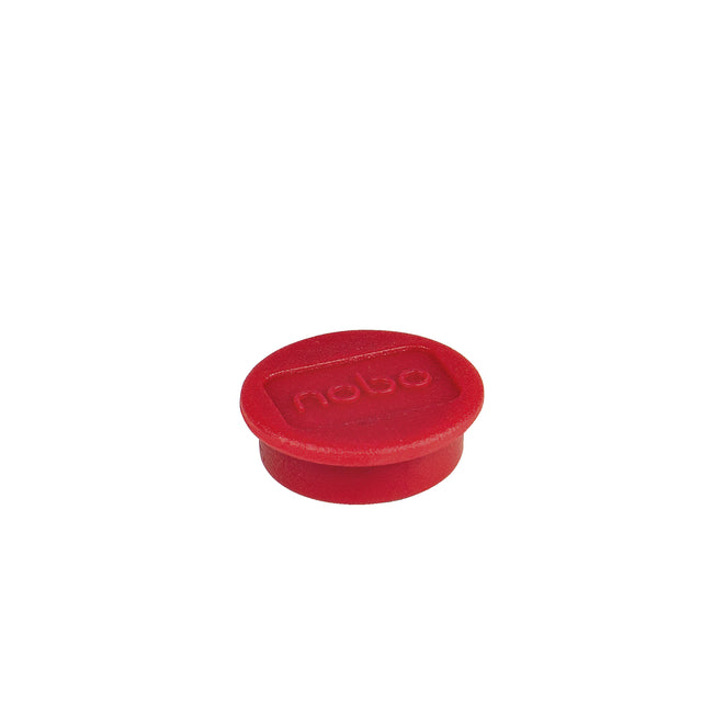 Nobo - Magneet nobo 24mm rood 10 stuks