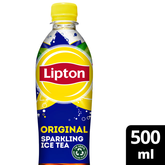 Boisson gazeuse lipton ice tea mousseux 500ml | 12 pièces
