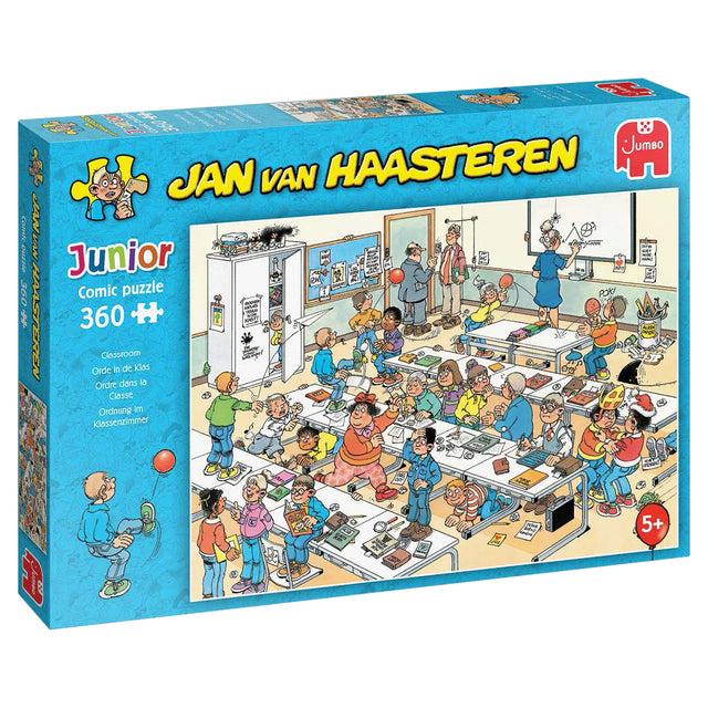 Jan van Haasteren - Puzzel jvh junior het klaslokaal 360st