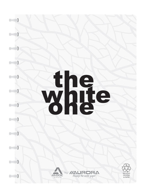 Cahier Adoc Recyclé A4 144 pages 80gr vierge PP blanc