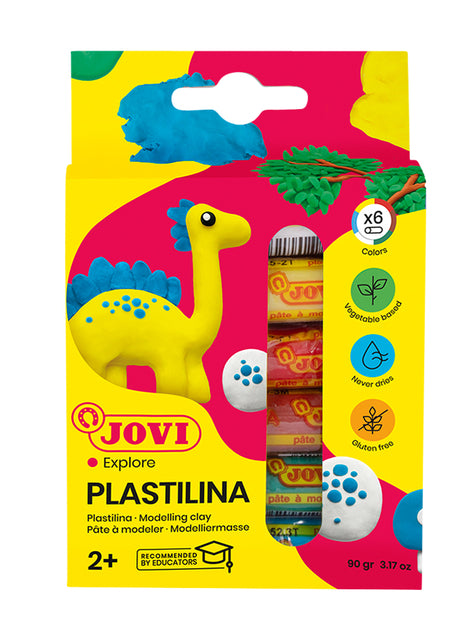 JOVI - Boetseerklei jovi 15gr standaard kleuren