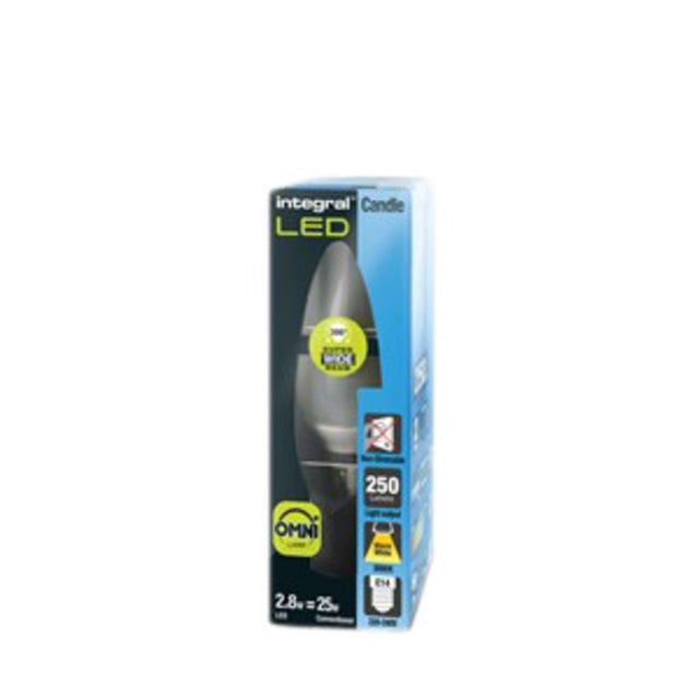 Integral - Ledlamp integral e14 2700k warm wit 2w 250lumen