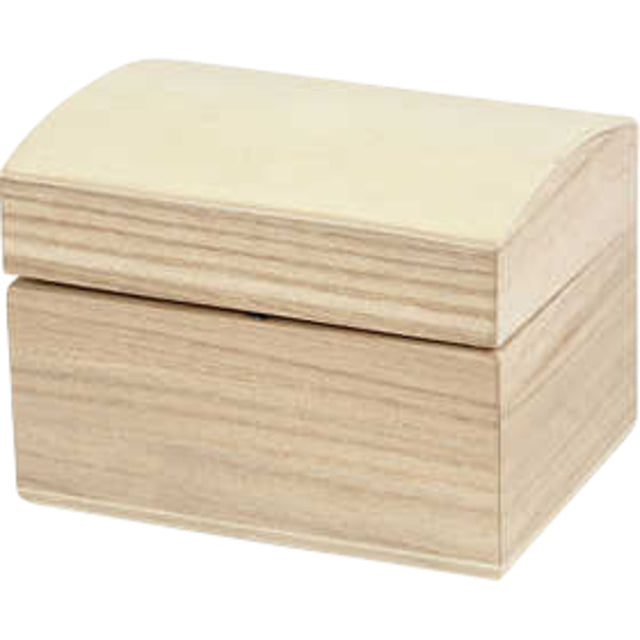 Creotime - Schatkist creativ company 8x6x4.5cm hout