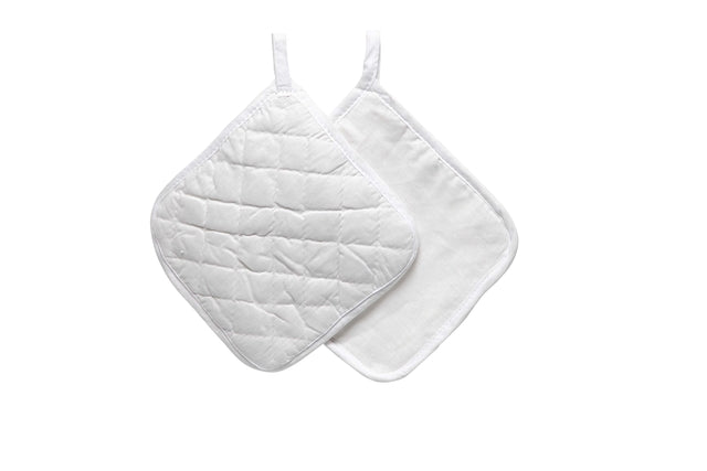 Creotime - Pannenlappen creativ company 20x20cm wit