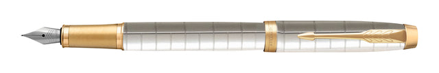 Stylo plume Parker IM Premium perle GT fine