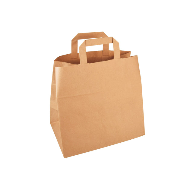 Sac IEZZY 32x16x27cm papier kraft marron 250 pièces