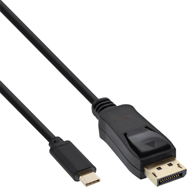 InLine - Kabel inline usb-c displaypt 3.1 4k m/m 2 m zwart | 40 stuks