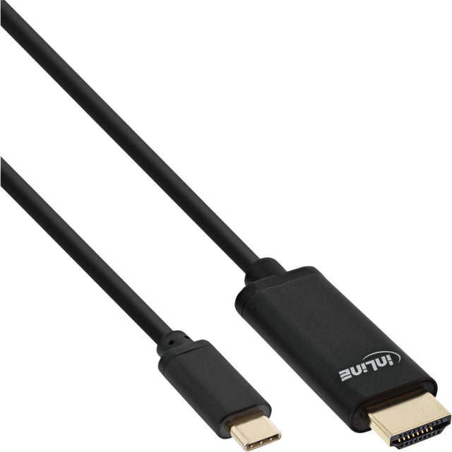 InLine - Kabel inline usb-c hdmi 3.1 2.0 4k m/m 2 m zwart