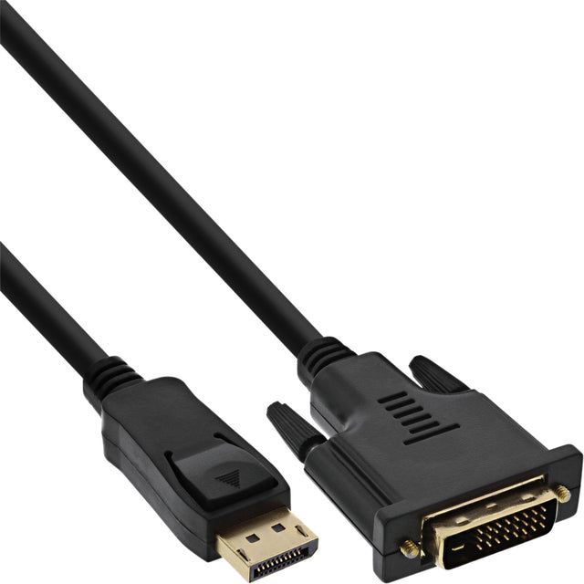 InLine - Kabel inline displaypt dvi 24+1 m/m 2 m zwart | 60 stuks