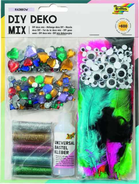 Folia Paper - Decoratiemix folia diy 600-delig