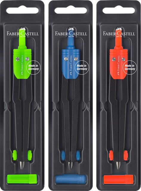 Faber Castell - Snelverstelpasser faber-castell assorti gekleurd | 5 stuks